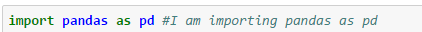 Import pandas into Ipython notebook