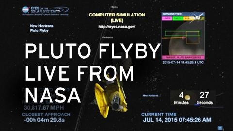 Pluto flyby