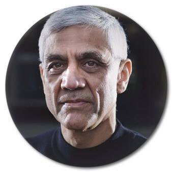 - Vinod Khosla, Indian-born American engineer and businessman 